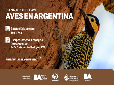 La Reserva Ecológica Costanera Sur celebra el Día Nacional del Ave