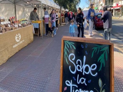 La feria itinerante Sabe la Tierra que ofrece productos saludables y diseño sostenible